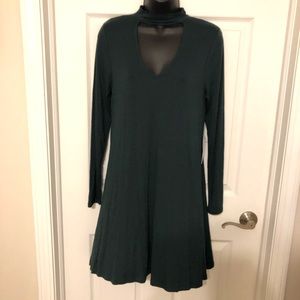 Express Cotton Stretch Dress (with neck band)